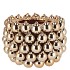 CHRISTMASBALL GOLD POT 22X22X15CM NM