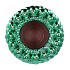 CHRISTMASBALL GREEN VASE 27X27X33CM NM