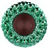 CHRISTMASBALL GREEN VASE 30X30X39CM