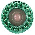 CHRISTMASBALL GREEN POT 29X29X20CM NM
