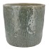 IRON STONE LIGHT BLUE GLAZED POT 24X23CM