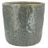 IRON STONE BLUE GLAZED POT 30X28CM