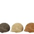 HEDGEHOG WOODS BROWN POLYSTONE ASS 15X10X7CM NM