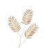 SILK PALM LEAF GOLD 87CM NM