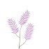 SILK PALM LEAF LILAC  87CM NM