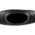 INGA JADA BLACK OVAL VASE WAVE 51X17X50CM