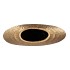 INGA JADA GOLD OVAL VASE WAVE 23X10X22CM