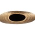 INGA JADA GOLD OVAL VASE WAVE 31X12X30CM