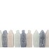 CANDLE A'DAM HOUSE GREY MIX 6X6X16CM
