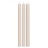 CANDLE FROSTY TAPER IVORY MIX 2X25CM