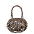 LANTERN MASA NATURAL VINE WOOD ROUND 16X12CM NM
