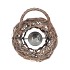 LANTERN MASA NATURAL VINE WOOD ROUND 14X17CM NM