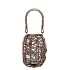 LANTERN MASA NATURAL VINE WOOD ROUND 16X22CM NM