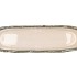 IRON STONE LIGHT BLUE GLAZED OVAL POT 32X10X8CM