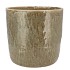 IRON STONE SAND GLAZED POT 21X19CM