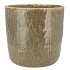 IRON STONE SAND GLAZED POT 24X23CM