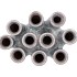INGA JAHRA GREY VASE TUBE ACTIVE GLAZE 20X16X24CM NM