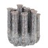 INGA JAHRA GREY VASE TUBE ACTIVE GLAZE 26X17X29CM NM