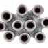 INGA JAHRA GREY VASE TUBE ACTIVE GLAZE 26X17X29CM NM