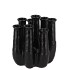 INGA JAHRA BLACK VASE TUBE 15X13X18CM NM