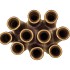 INGA JAHRA GOLD VASE TUBE 20X16X24CM NM