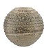 INGA JADA GREEN OVAL VASE ACTIVE GLAZE WAVE 31X12X30CM