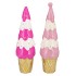 CANDY DECORATION PINK/LILA MIX CAKE ASS 9X9X33CM NM