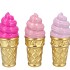 CANDY DECORATION PINK/LILA MIX ICE CREAM ASS 7X7X19CM