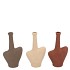 INDRE WOODS BROWN/SAND BOTTLE 12X5X22CM