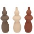 INDRE WOODS BROWN/SAND BOTTLE 9X9X26CM