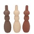 INDRE WOODS BROWN/SAND BOTTLE 8X8X29CM