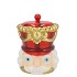 CANDY NUTCRACKER RED JAR 12X12X15CM