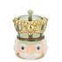 CANDY NUTCRACKER GREEN JAR 14X14X20CM