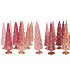 TWINKLE SWEETS PINK MIX GLASS TREE SHINY ASS 9X25CM NM