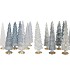 TWINKLE GREY MIX GLASS TREE SHINY ASS 9X25CM NM