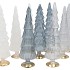 TWINKLE GREY MIX GLASS TREE SHINY ASS 9X35CM NM