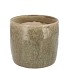 IRON STONE SAND GLAZED POT 12X11CM