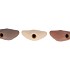 INDRE WOODS BROWN/SAND BOTTLE 15X6X30CM