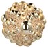 SPARKLE CHAMPAGNE TREE XMAS BALL 25X64CM