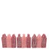 CANDLE A'DAM HOUSE SWEETS PINK MIX 4X4X12CM