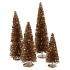 SPARKLE CHAMPAGNE TREE SEQUINS 11X30CM