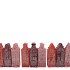 CANDLE A'DAM HOUSE RED MIX 6X6X16CM