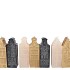 CANDLE A'DAM HOUSE BLACK MIX 7X7X20CM