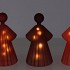 EVE ANGEL RED MIX LED ASS 8X13CM
