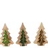 PINE TREE 3D GREEN 15X10X3CM NM