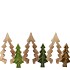 PINE TREE 3D GREEN 15X10X3CM NM
