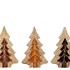 PINE TREE 3D WOODS BROWN 20X13X3CM NM