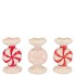 CANDY MILL WHITE MIX VASE ROUND ASS 9X9X15CM