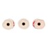 CANDY MILL WHITE MIX VASE ROUND ASS 9X9X15CM