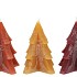 CANDLE FROSTY PINE TREE AUTUMN SPICES MIX 12X15CM ASS